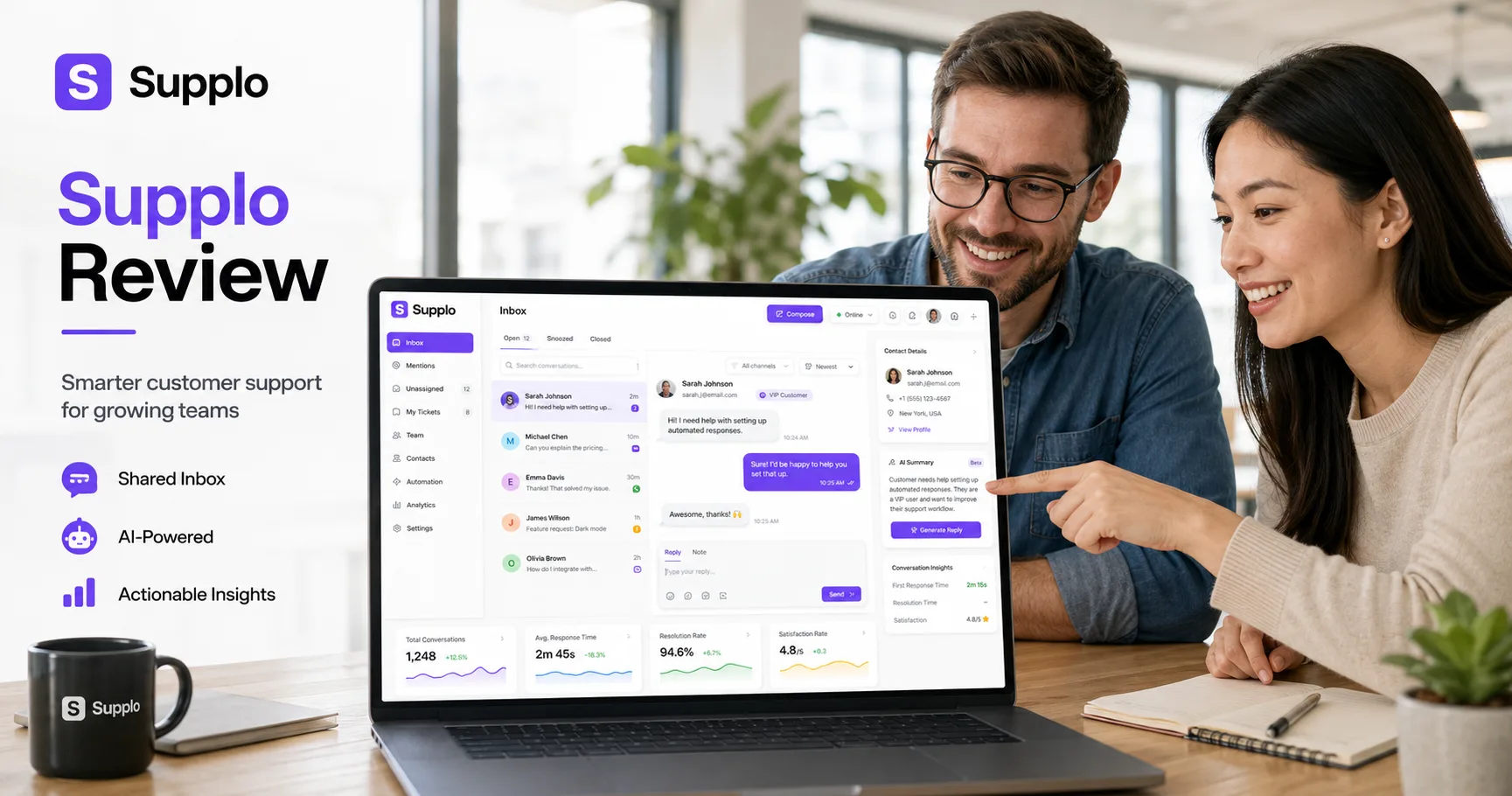 Supplo Review: Flat-Rate Pricing & AI Features