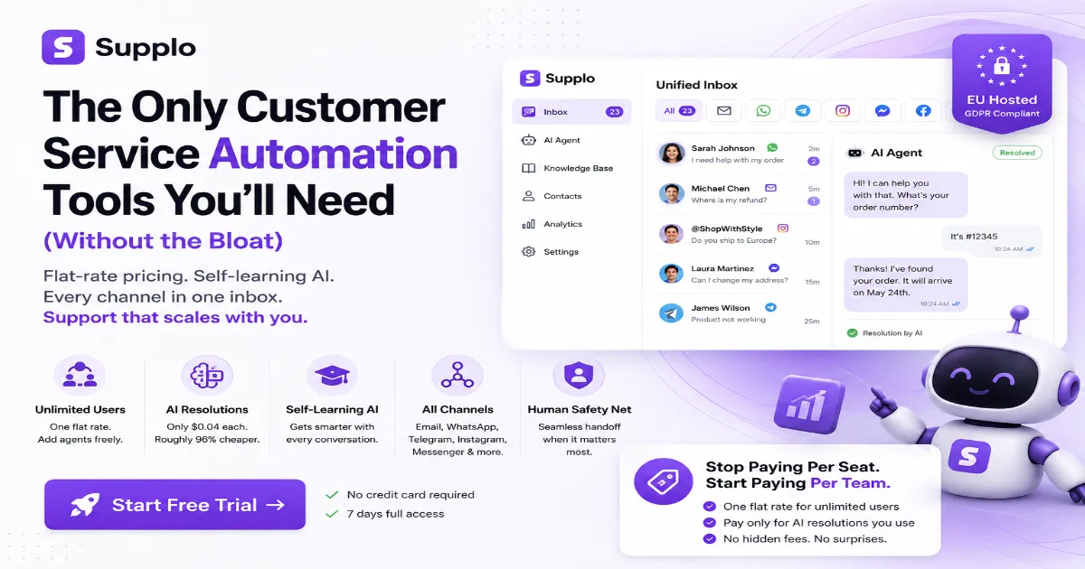 Customer Service Automation Tools Without the Bloat