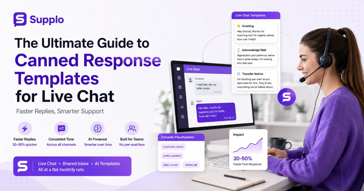 Canned Response Templates: Faster Replies, Smarter Support