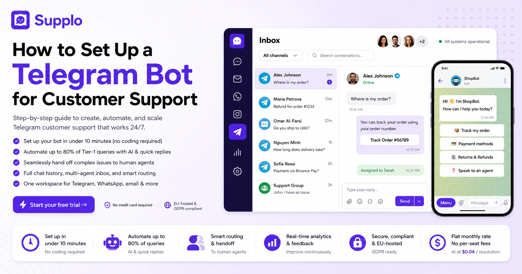 How to Set Up a Telegram Bot for Customer Support