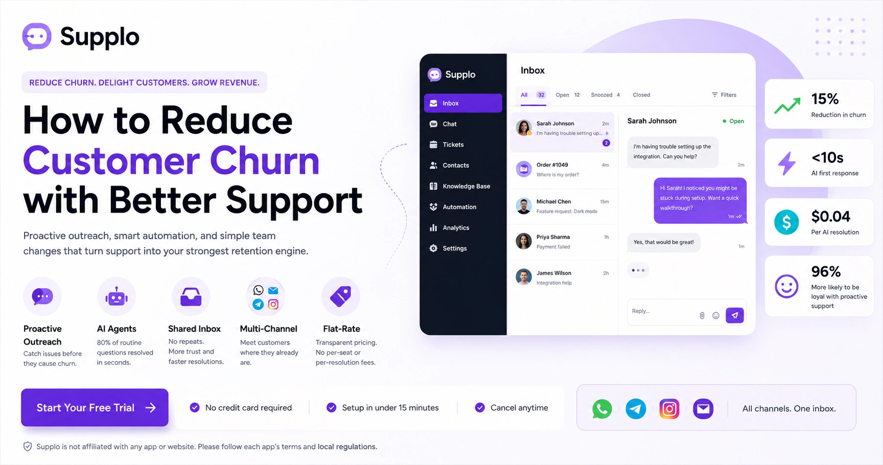 How to Reduce Customer Churn with Better Support
