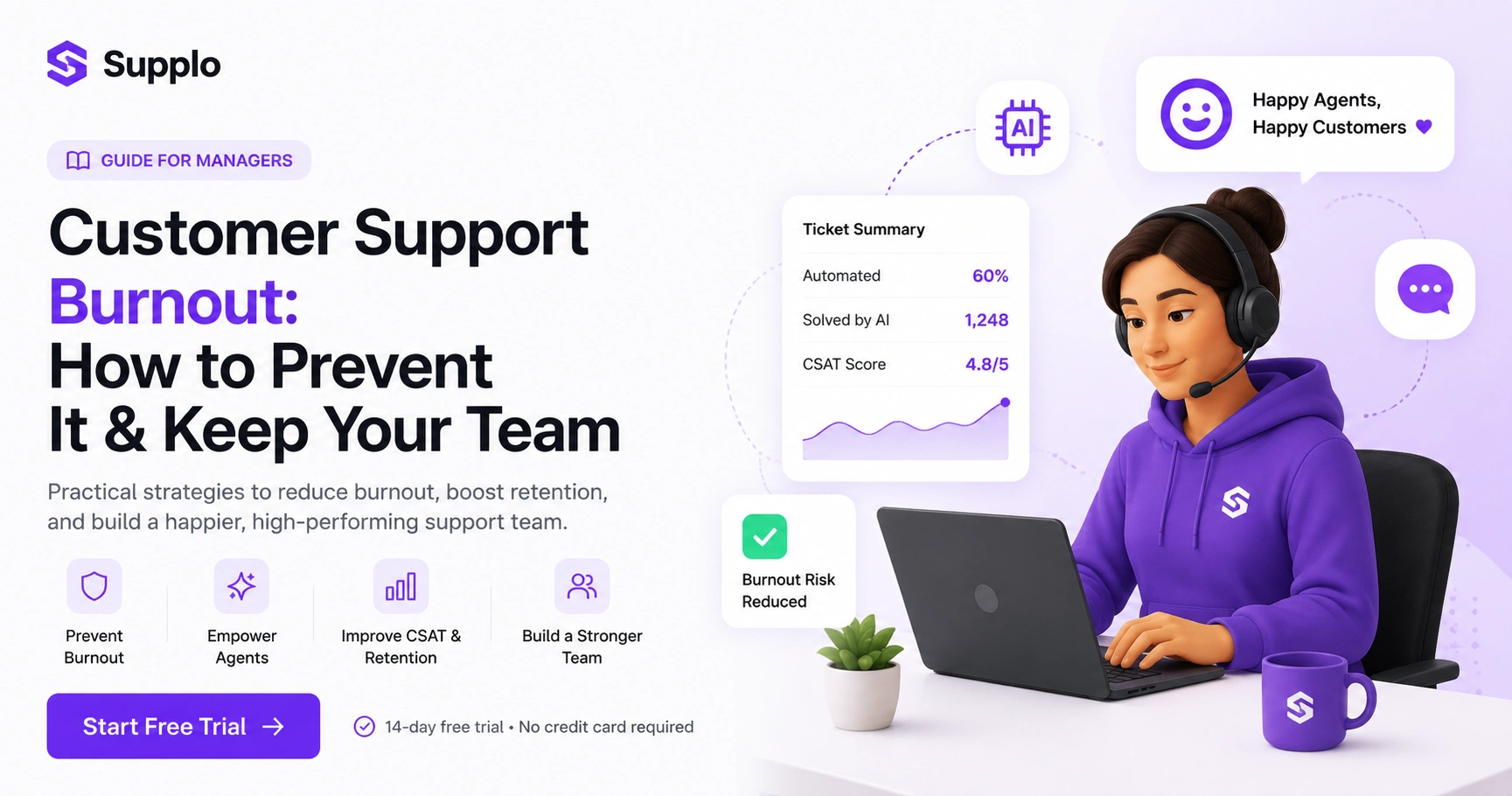 Customer Support Burnout: How to Prevent It & Keep Your Team