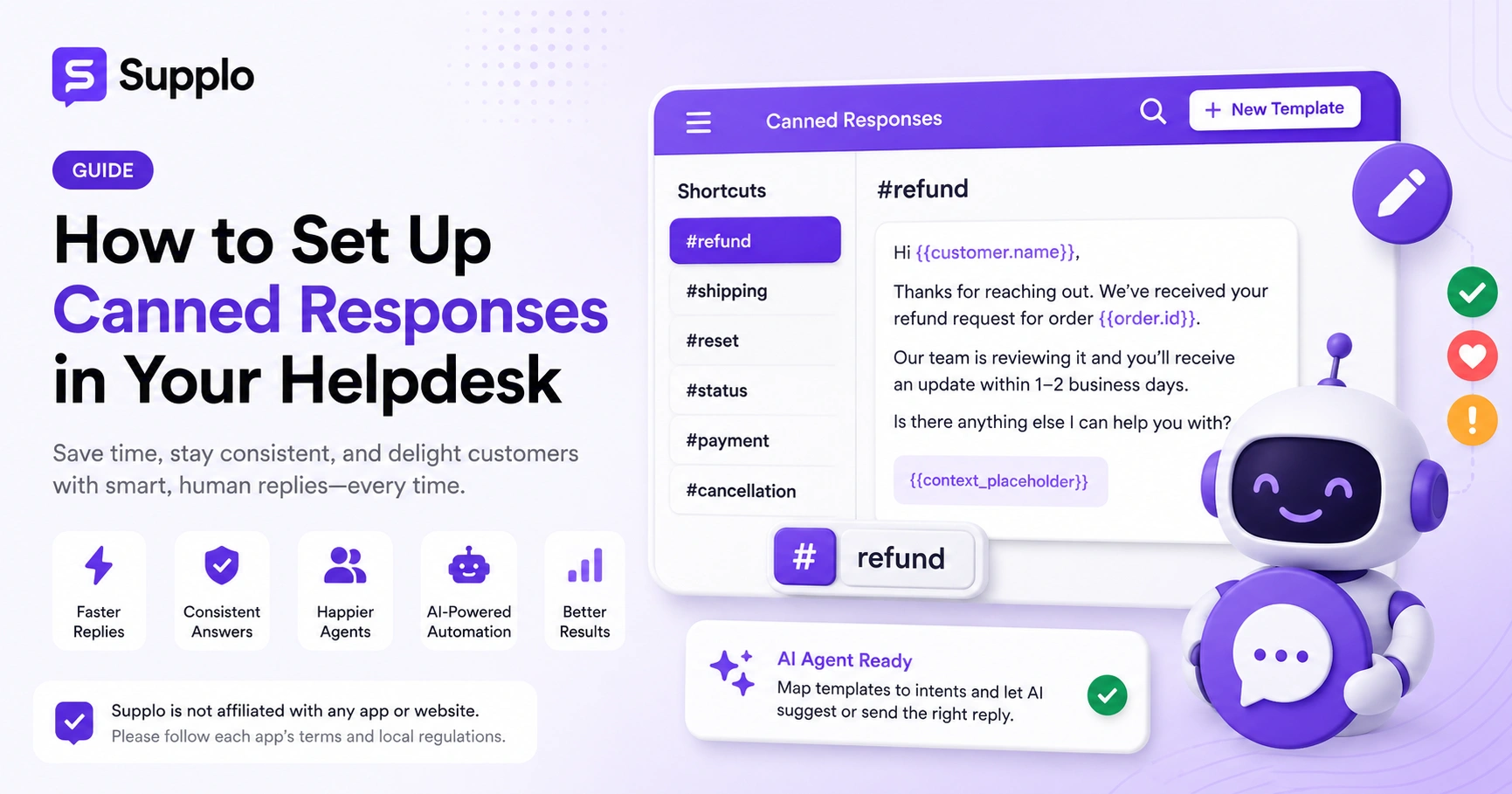 How to Set Up Canned Responses in Your Helpdesk
