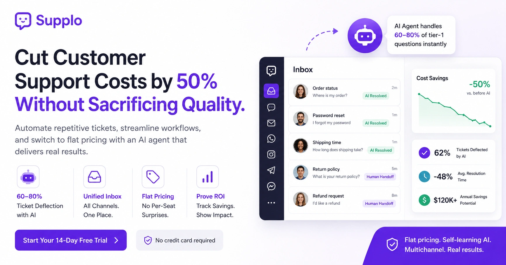 Cut Customer Support Costs by 50% Without Sacrificing Quality