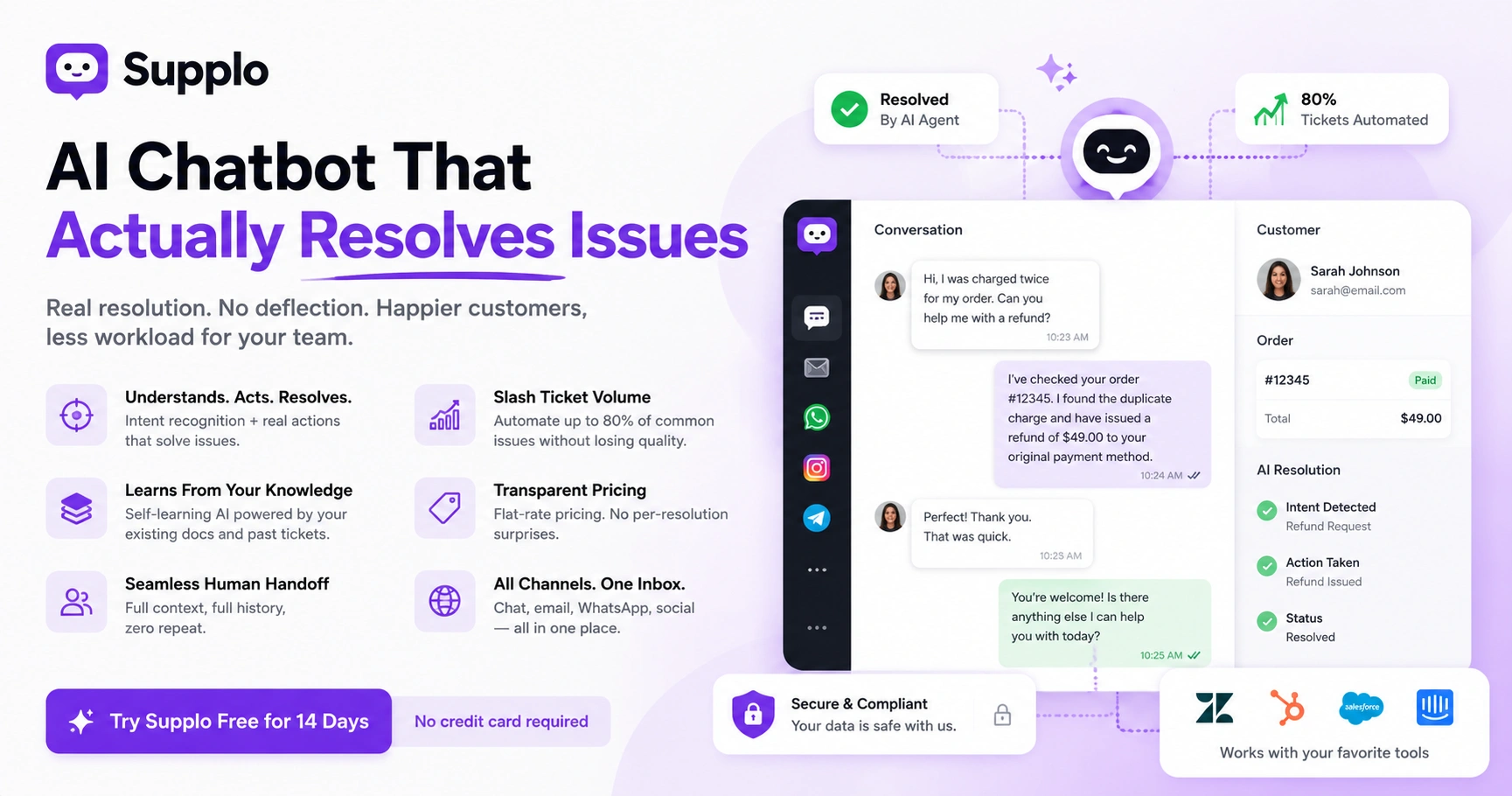 AI Chatbot That Actually Resolves Issues