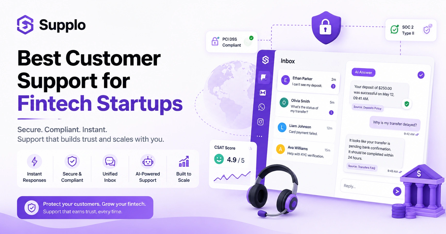 Best Customer Support for Fintech Startups