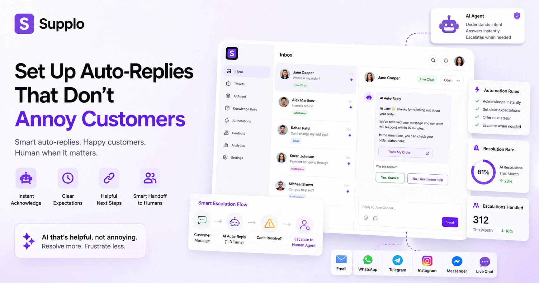 Set Up Auto-Replies That Don’t Annoy Customers