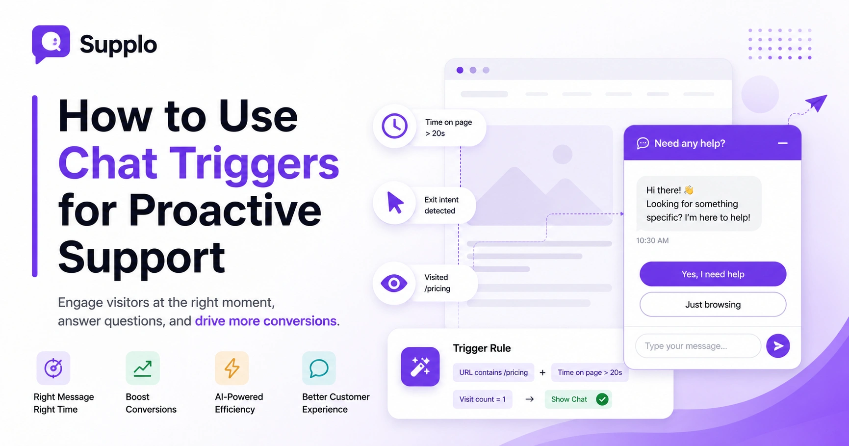How to Use Chat Triggers for Proactive Support