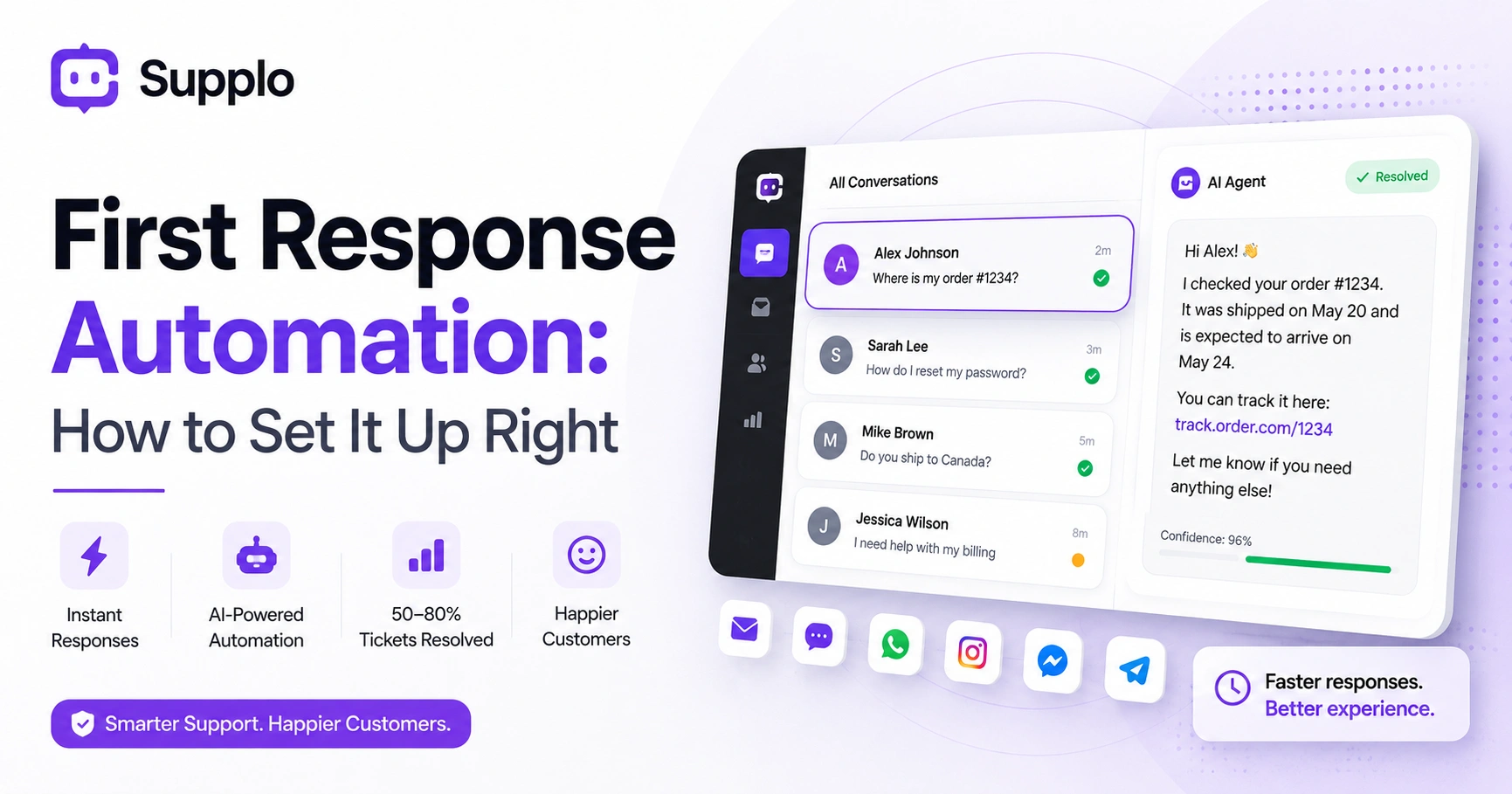 First Response Automation: How to Set It Up Right