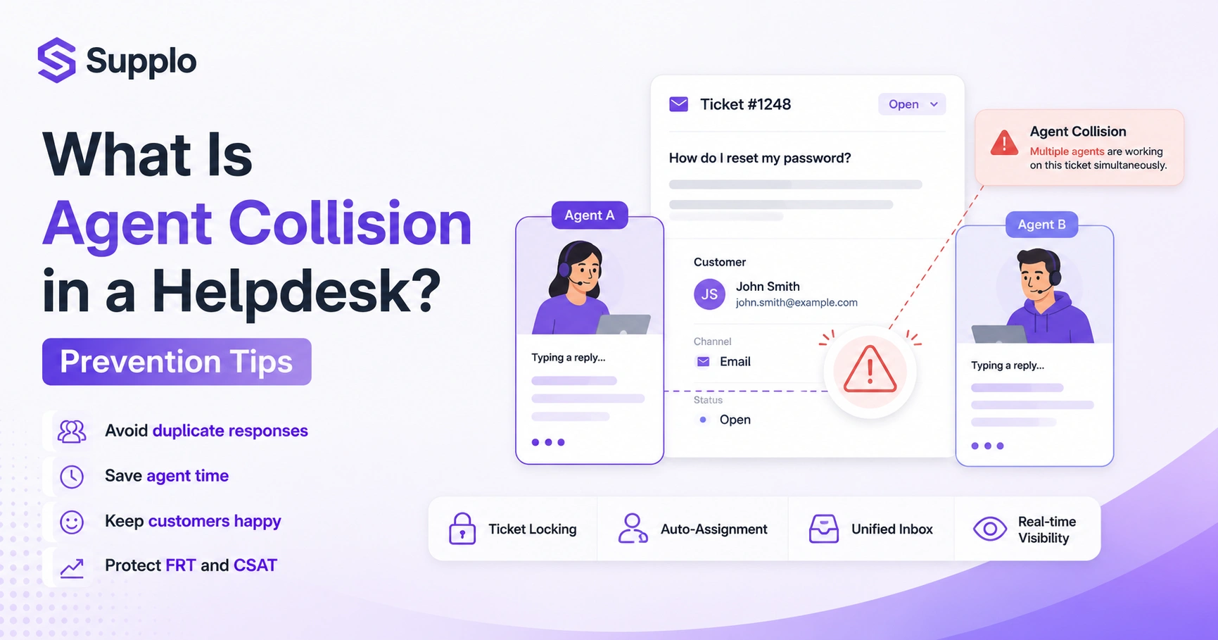 What Is Agent Collision in a Helpdesk? Prevention Tips